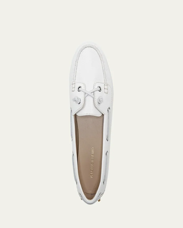 Jia Leather Driver Boat Loafers - Image 5