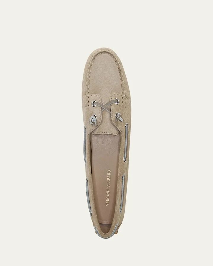 Jia Leather Driver Boat Loafers - Image 2