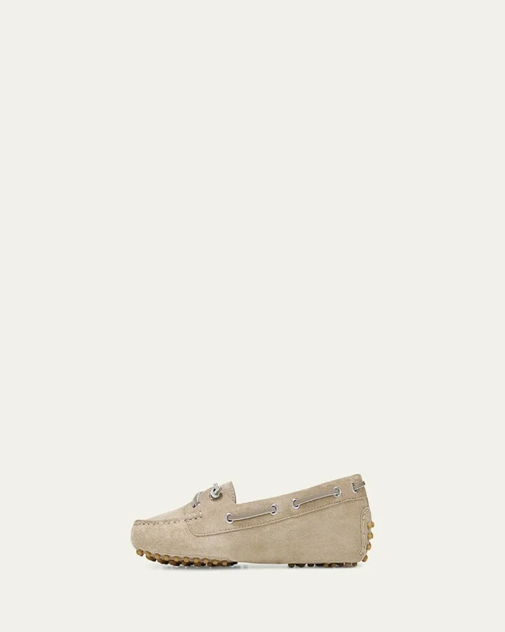 Jia Leather Driver Boat Loafers - Image 4