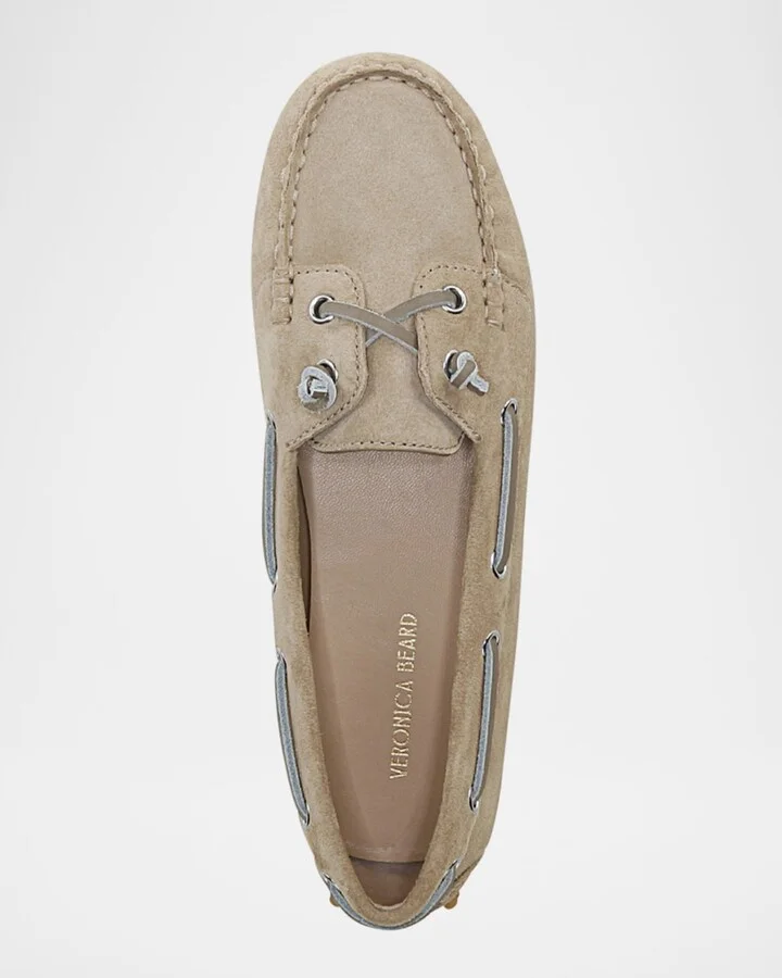 Jia Leather Driver Boat Loafers - Image 3