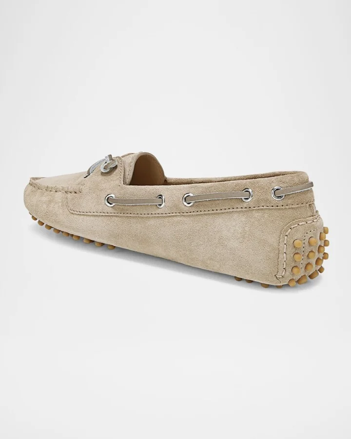Jia Leather Driver Boat Loafers - Image 5