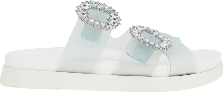 Jia Rhinestone Slide Sandal - Image 5