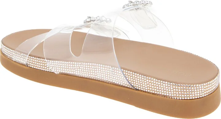 Jia Rhinestone Slide Sandal - Image 8