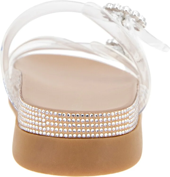 Jia Rhinestone Slide Sandal - Image 10