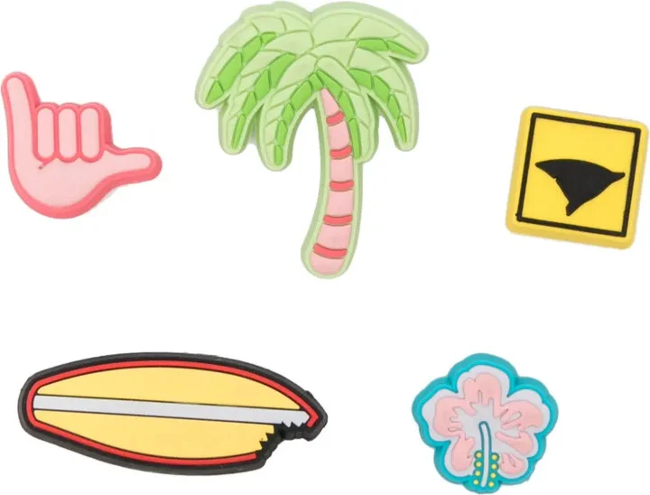 Jibbitz Surfing charms (set of five)
