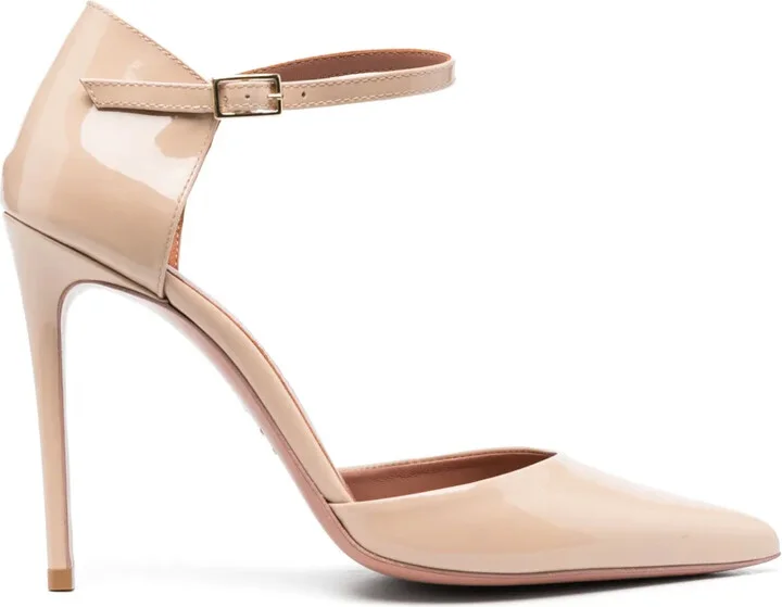 Jil 115mm leather pumps