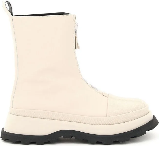 Jil Sander Ankle Zipped Boots
