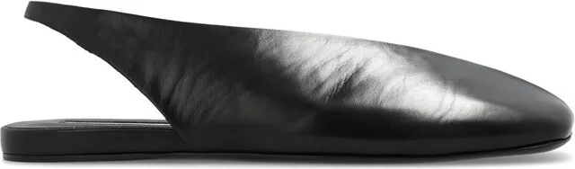 Jil Sander Asymmetric-Toe Ballerina Shoes
