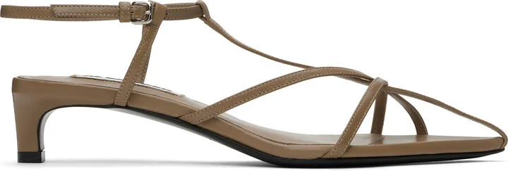 Jil Sander Beige High Heeled Sandals