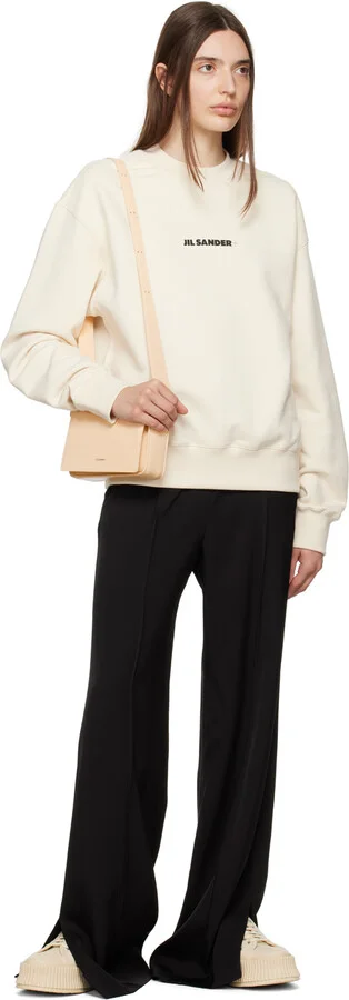 Jil Sander Beige Vulcanized Sneakers - Image 5