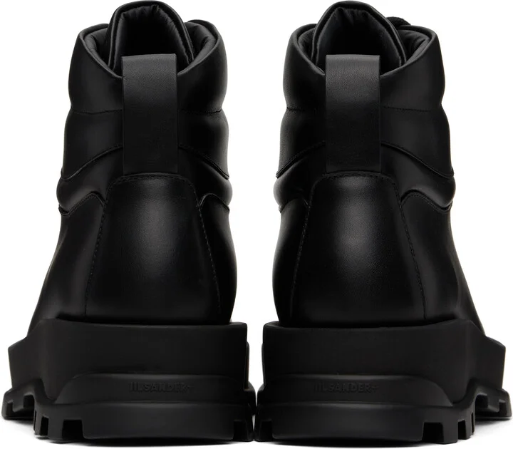 Jil Sander Black Ankle Boots - Image 2