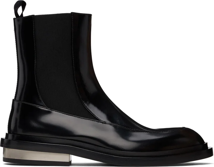 Jil Sander Black Ankle Boots