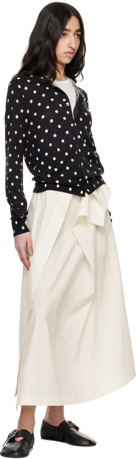 Jil Sander Black Buckle Ballerina Flats - Image 5