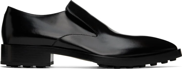 Jil Sander Black Calfskin Loafers