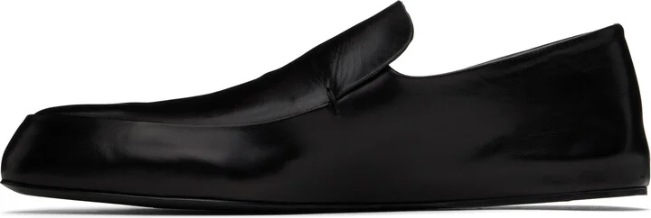 Jil Sander Black Flat Loafers - Image 3