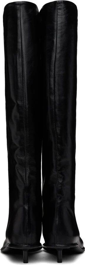 Jil Sander Black Hardware Boots - Image 2