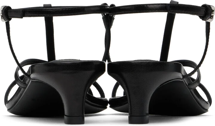 Jil Sander Black High Heeled Sandals - Image 2