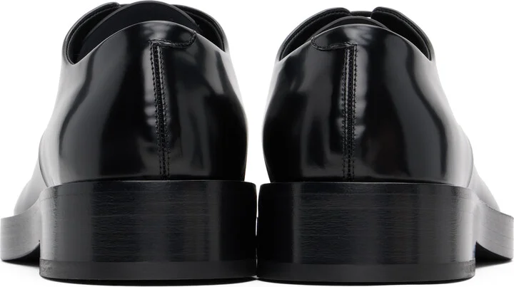 Jil Sander Black Lace-Up Derbys - Image 2