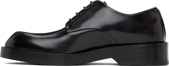 Jil Sander Black Lace-Up Derbys - Image 3