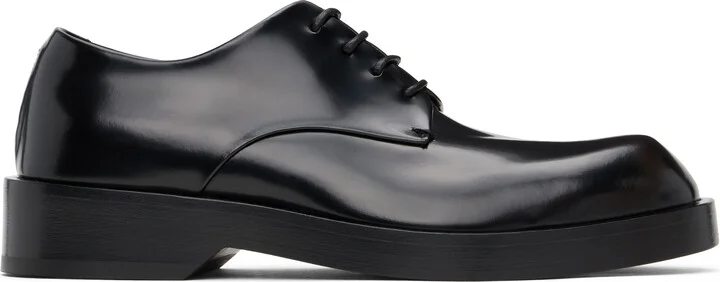 Jil Sander Black Lace-Up Derbys