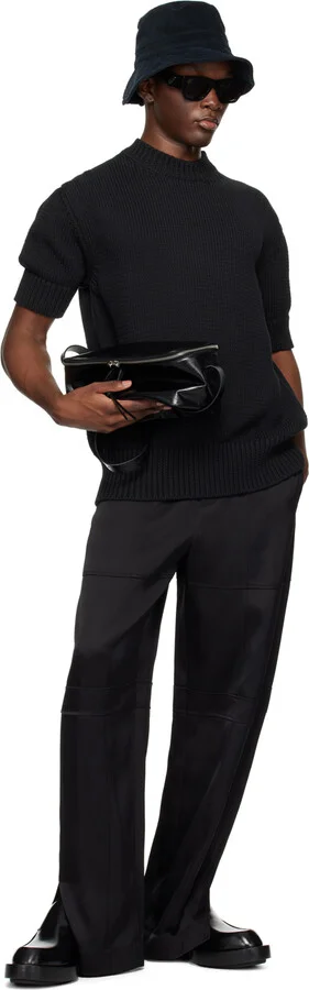 Jil Sander Black Leather Loafers - Image 5