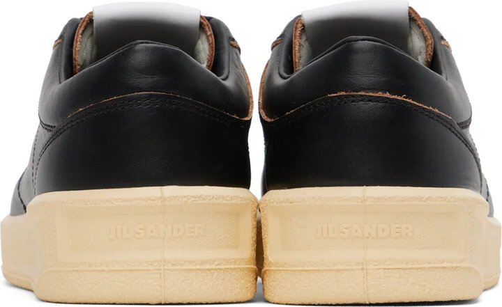 Jil Sander Black Low-Top Sneakers - Image 2