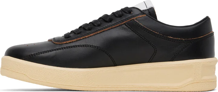 Jil Sander Black Low-Top Sneakers - Image 3