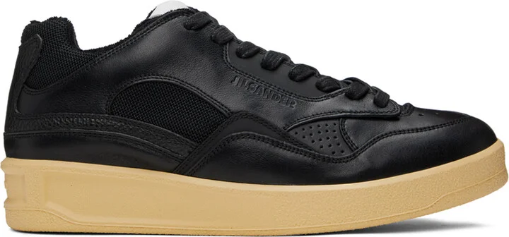 Jil Sander Black Low Top Sneakers