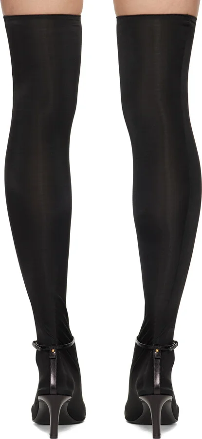 Jil Sander Black Nylon Boots - Image 2