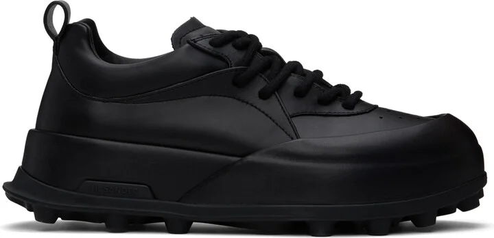 Jil Sander Black Orb Sneakers