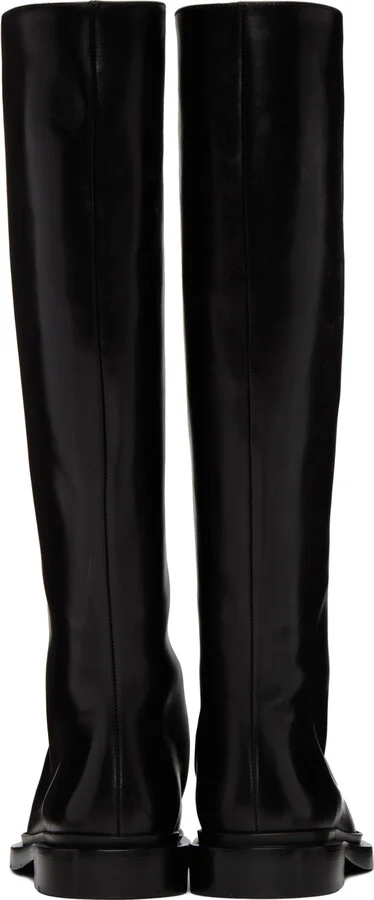 Jil Sander Black Tall Boots - Image 2