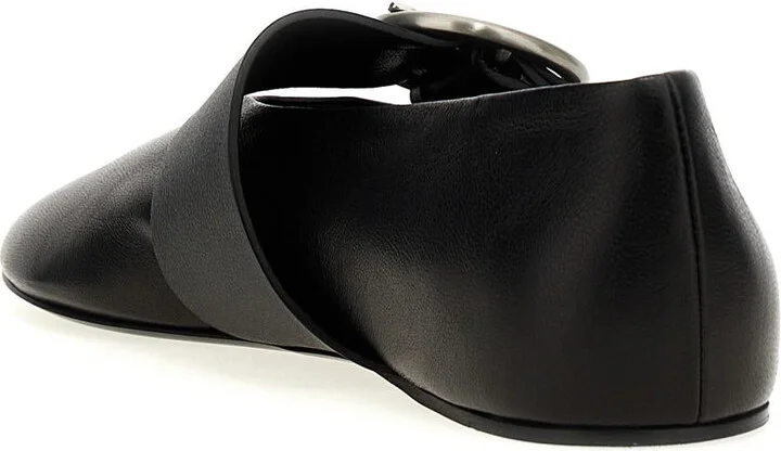 Jil Sander Buckle Ballet Flats - Image 3