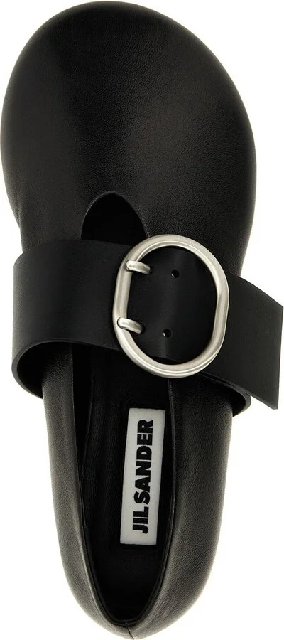 Jil Sander Buckle Ballet Flats - Image 4