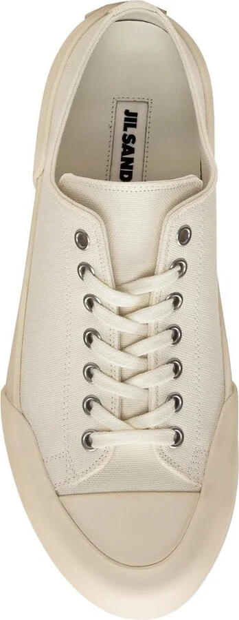 Jil Sander Canvas Sneakers - Image 4