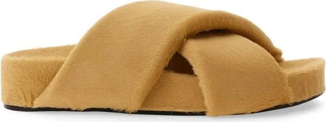 Jil Sander Crossover-Strap Open-Toe Sandals