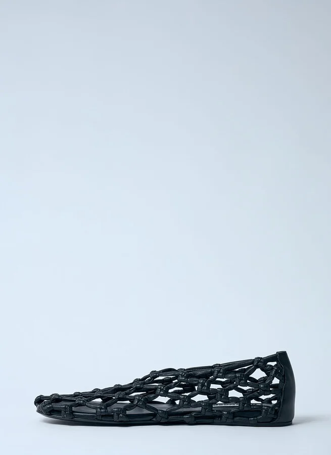 Jil Sander Décolleté Ballerina Pumps - Woman Flats Black Eu - 36 - Image 4