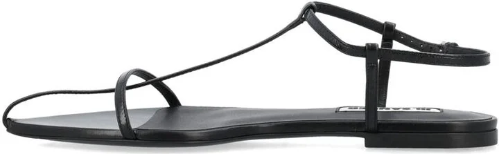 Jil Sander Flat Cage Sandals - Image 3