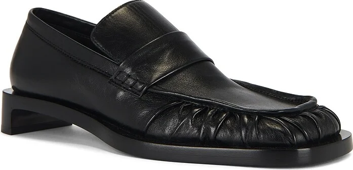 Jil Sander Heeled Loafer in Black - Image 2