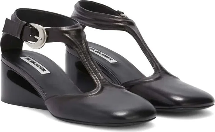 Jil Sander Heeled Mary Jane Shoes - Image 3