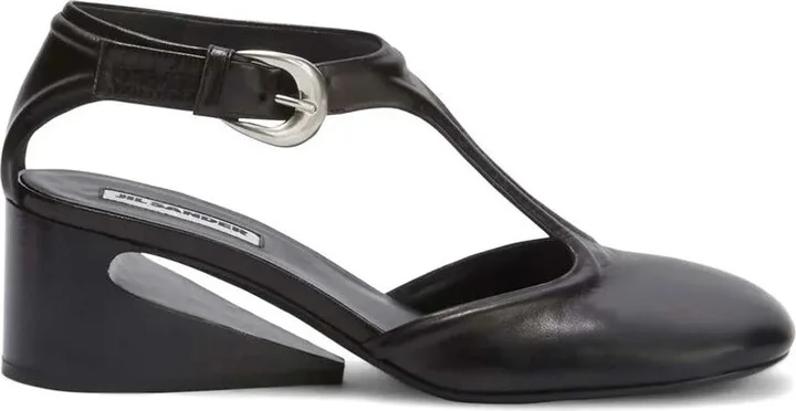 Jil Sander Heeled Mary Jane Shoes