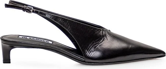 Jil Sander Heeled Slingback Pumps