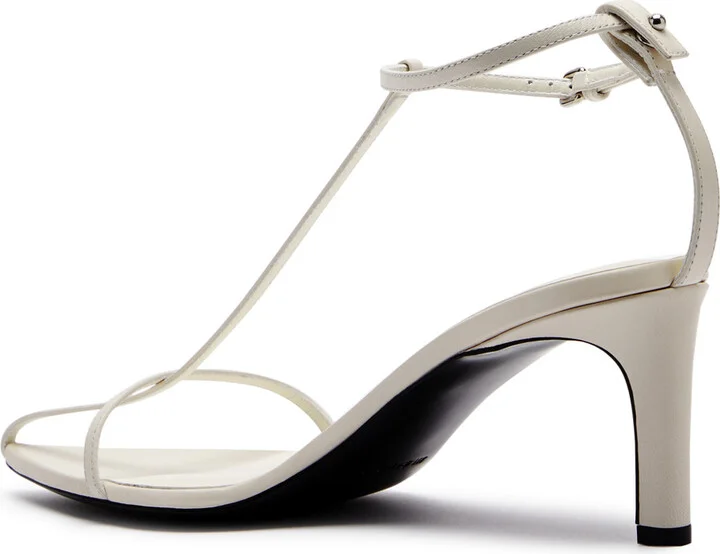 Jil Sander High 65 Leather Sandals - Image 2