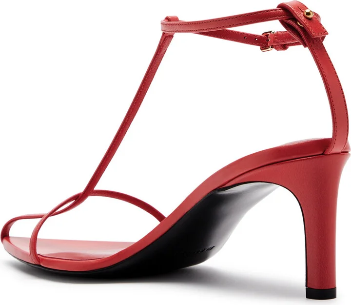 Jil Sander High 65 Leather Sandals - Image 6