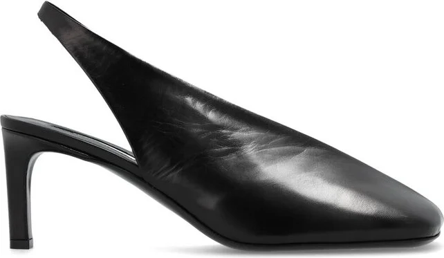 Jil Sander High-Heeled Square-Toe Pumps