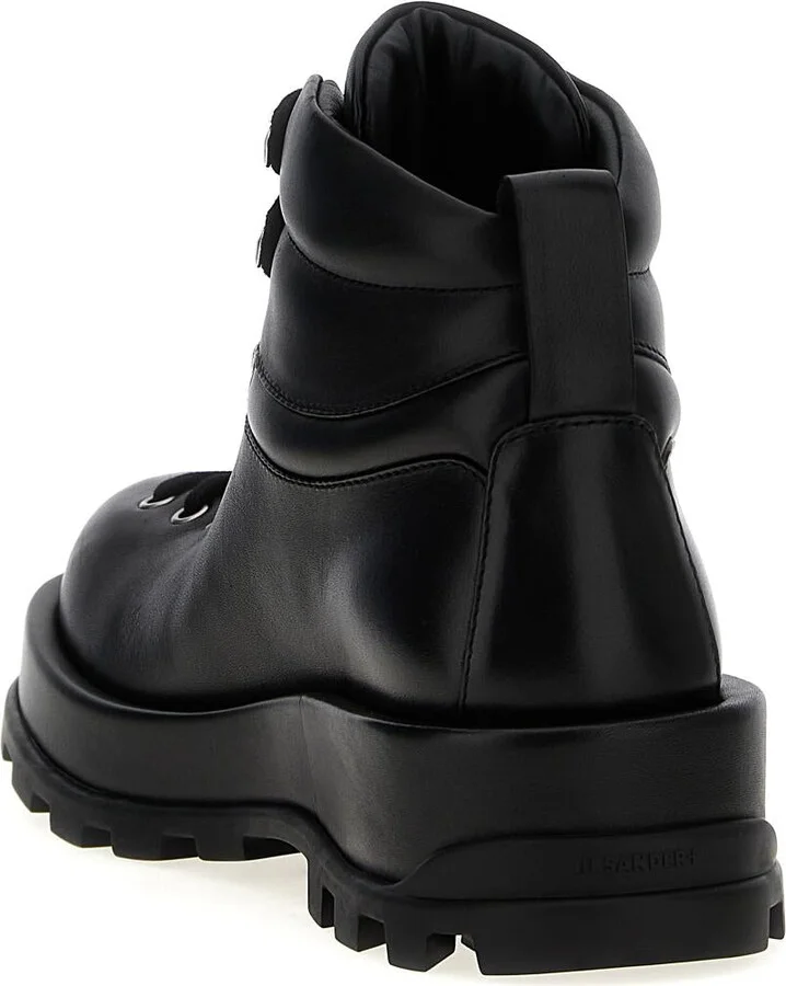 Jil Sander Leather Ankle Boots - Image 3