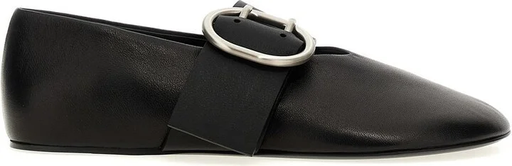 Jil Sander Leather Ballet Flats