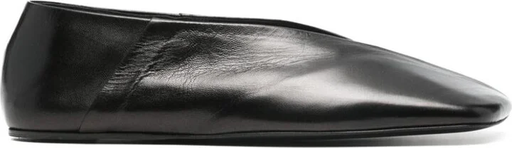 Jil Sander Leather Ballet Flats