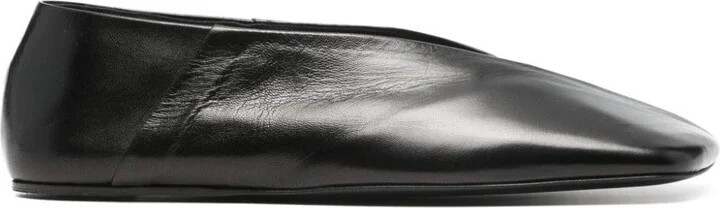 Jil Sander Leather Ballet Flats