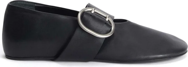 Jil Sander Leather Ballet Flats