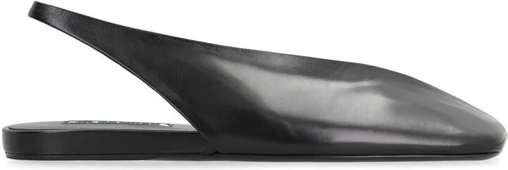 Jil Sander Leather Ballet Flats
